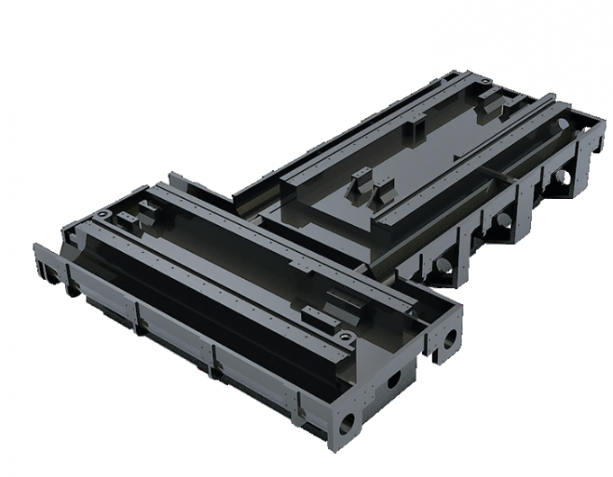 Centre d'usinage horizontal à charge lourde HMC 100Q Centre de tournage Centre d'usinage 2