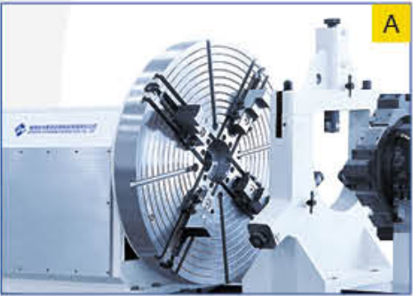 SMTCL tour CNC lourd 5000mm HTC125500 Lit plat horizontal tour CNC lourd à tourner 1