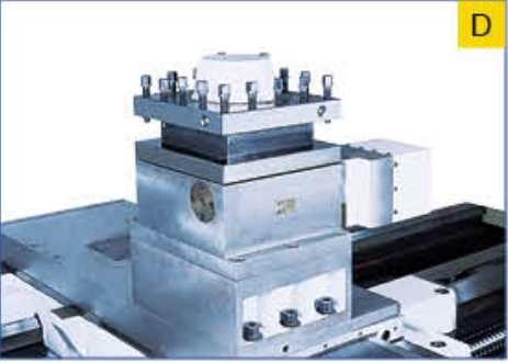 SMTCL tour CNC lourd 5000mm HTC125500 Lit plat horizontal tour CNC lourd à tourner 4