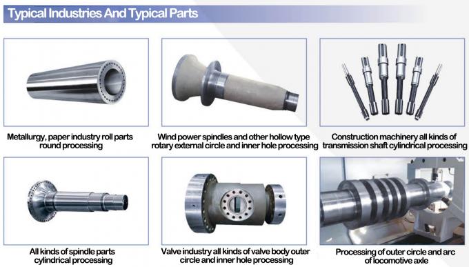 SMTCL tour CNC lourd 5000mm HTC125500 Lit plat horizontal tour CNC lourd à tourner 10