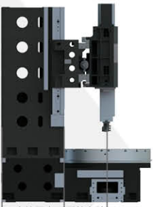 Tour CNC vertical lourd VTC250140H Max.Swing Diamètre 3000mm Tour CNC vertical à roulement à énergie nouvelle 4