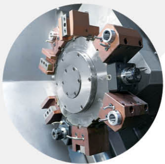 Centre de tournage horizontal HTC30Hm Tour à commande numérique avec tourelle motorisée à 12 stations 7