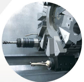 Centre de tournage horizontal HTC30Hm Tour à commande numérique avec tourelle motorisée à 12 stations 8