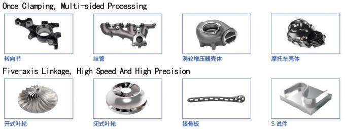 Centre d'usinage vertical 5 axes VMU30H Fraiseuse CNC verticale de haute précision 5