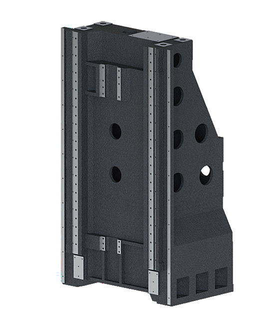 Le tour CNC vertical en métal de grande taille V8H hauteur de coupe maximale 850 mm Fanuc tour CNC de fraisage vertical 2