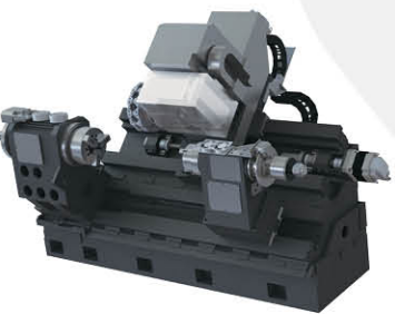 Le tour CNC horizontal universel HTC50Q à couple élevé Spindle SMTCL 4