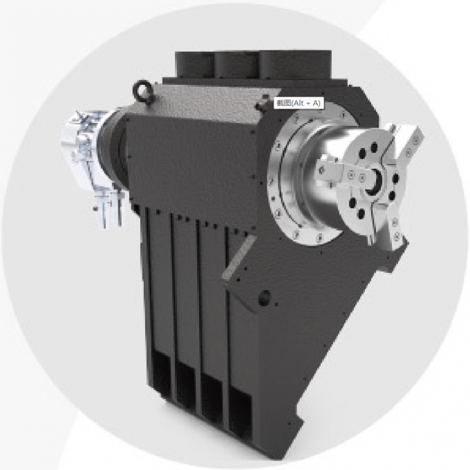 Le tour CNC à lit incliné Guide linéaire T5.2-500Q BMT55 Max. Diamètre tournant 360 mm SMTCL Tour CNC à alimentation 3
