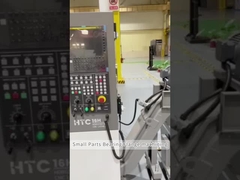 SMTCL Petites pièces d'usinage HTC16H Lit incliné métallique Tour CNC 8 stations Tour CNC horizontaux