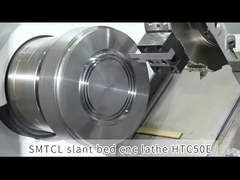 SMTCL Lit incliné en métal CNC tourne-disque HTC50E Fanuc Centre de tournage et de fraisage CNC machine à tourner