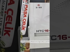 Les petites pièces d'usinage machine à tour CNC HTC16-6 Manche broche outil de gang Slant Lit tour CNC