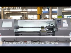 La machine à tourner à commande numérique SMTCL CAK63185 à lit plat machine à tourner à commande numérique horizontale