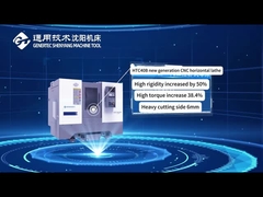 FANUC Le tour CNC à haute rigidité et à couple élevé HTC40B 45 degrés