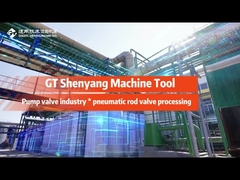 Le tour CNC SMTCL HTC40 de l'industrie des vannes de pompage Traitement du tour CNC à lit incliné à 45 degrés