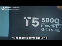 SMTCL Lit incliné et guide linéaire voie tour CNC T5.2-500Q BMT55 Lit incliné tour CNC machine