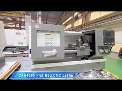 La machine à tourner à CNC à lit plat CAK4085 tourne à tourner à CNC