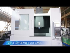 Centre d'usinage vertical VMC1100P Structure de cadre à grille à haute rigidité 4 axes Machine de fraisage CNC