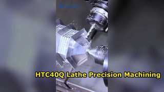 Précision dans chaque coupe | Tour CNC HTC40Q