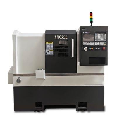 Le tour simple de commande numérique par ordinateur d'axe usine le type de rangée de couteau de HK35L tournant le traitement