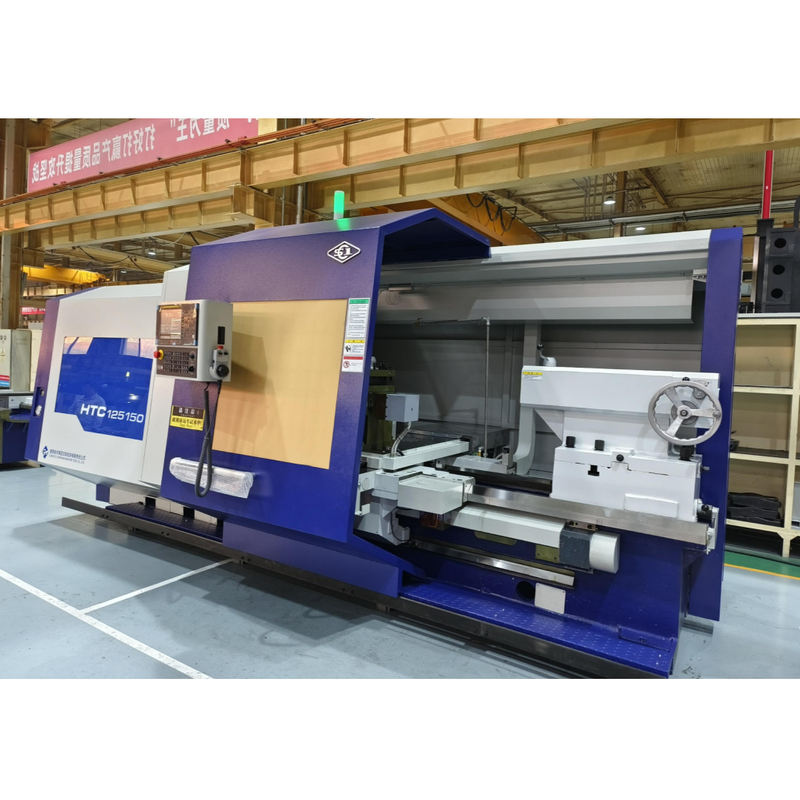 SMTCL SYMG Tour CNC à haute rigidité à grande vitesse HTC125 Tour CNC à grand lit horizontal plat