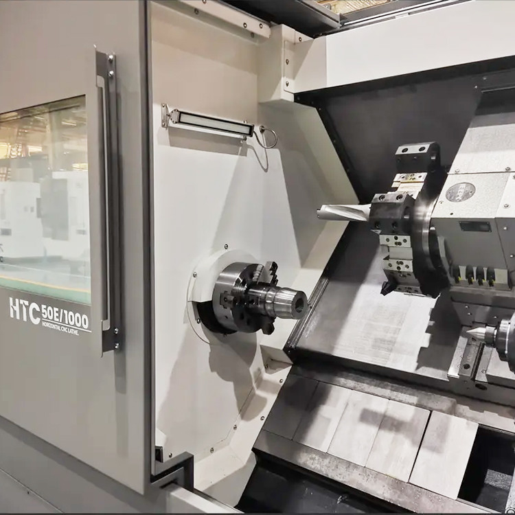SMTCL tour CNC HTC 50n Fanuc contrôleur d'outillage en direct Lit incliné tour CNC horizontal centre de tournage CNC