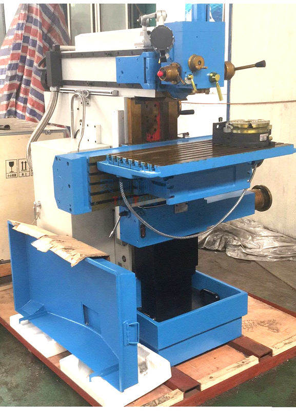 Tableau de levage Machine de fraisage universelle X8132 Tête pivotante Machine de fraisage manuelle de haute précision