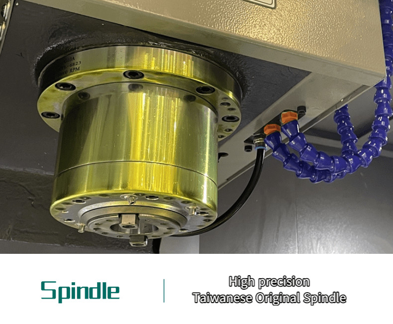 Centre d'usinage vertical lourd VMC2100B à 3 axes SMTCL Fraiseuse verticale CNC à 4 axes