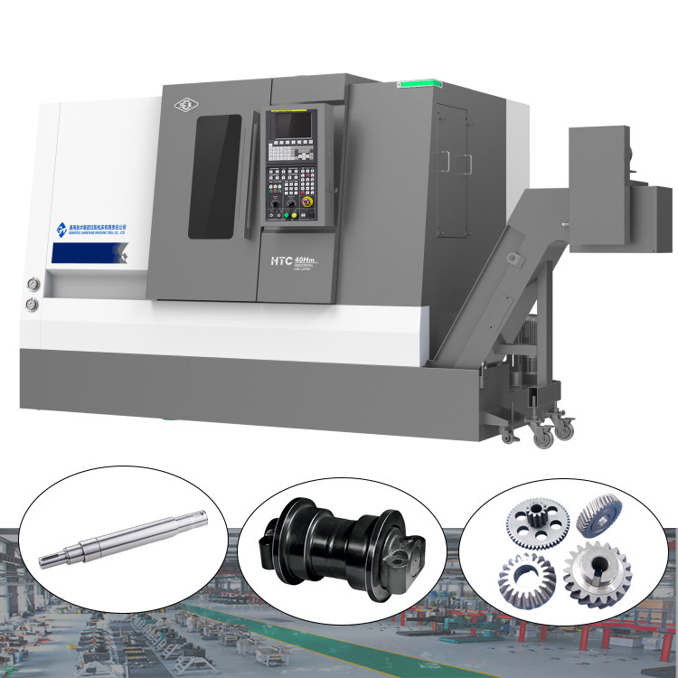 Tour à commande numérique CNC lourd Fanuc HTC40Sm/1500 SMTCL avec axe Y et axe C