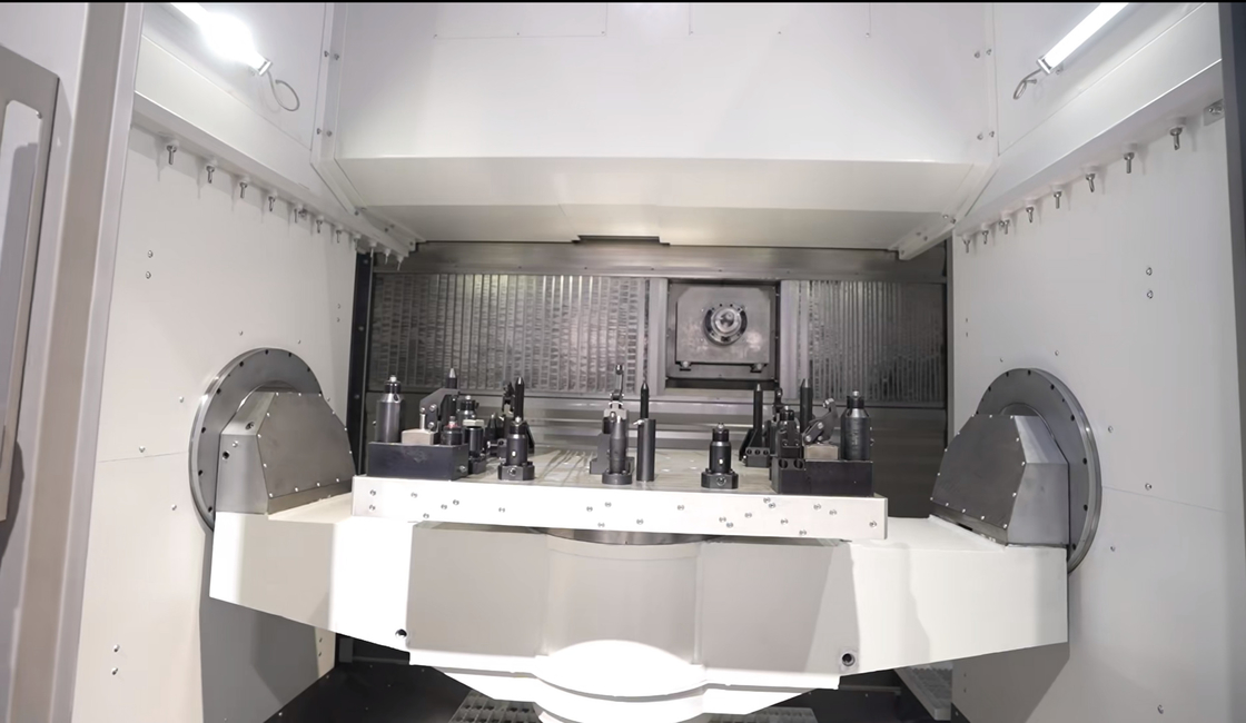 SMTCL Centre d'usinage à 5 axes horizontal HMU160 Centre d'usinage à haute vitesse de pièces complexes à 5 axes