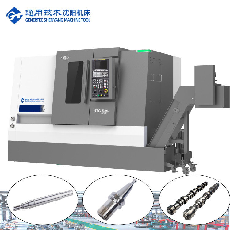 SMTCL tour CNC horizontal HTC40H/500 Mandrels automobiles Arbre moteur Arbre de roulement Traitement tour CNC