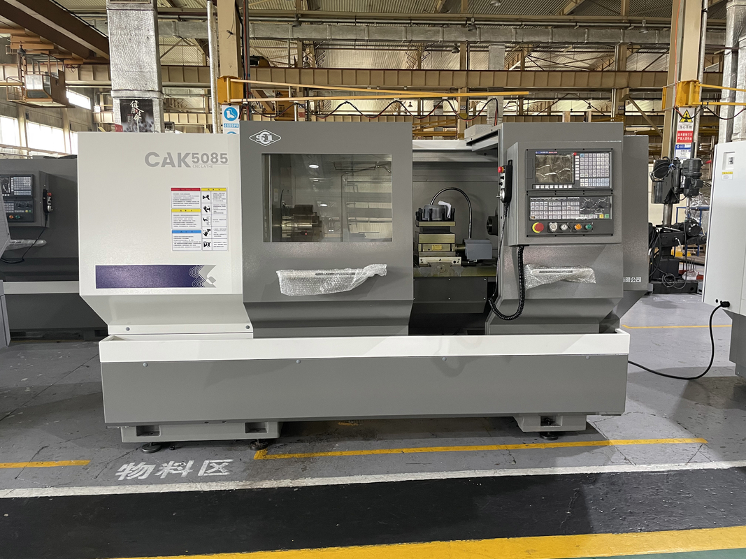 Le tour horizontal de haute précision SMTCL CAK5085 tour de coupe de métal SMTCL machine à tour CNC à lit plat