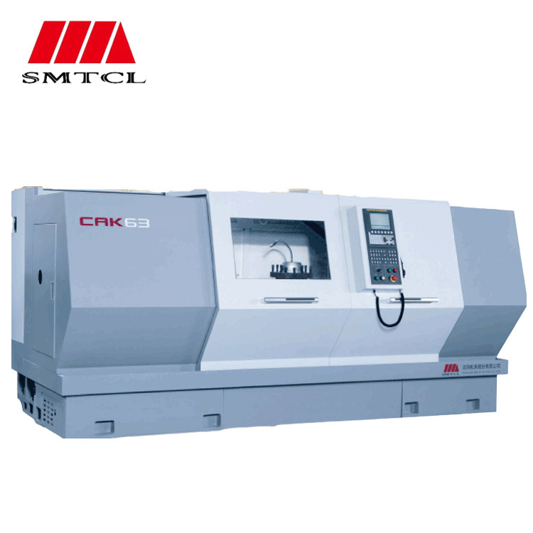 SMTCL machine à tour CNC à métaux lourds CAK63135 tour CNC à lit plat horizontal