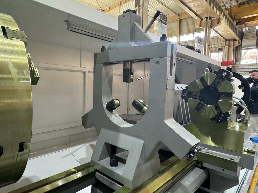 SMTCL grand tour CNC CAK63200 fente à broche 104 mm métal lourd lit plat horizontal tour CNC
