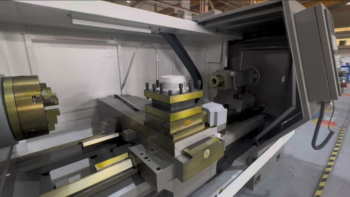 SMTCL grand tour CNC CAK63200 fente à broche 104 mm métal lourd lit plat horizontal tour CNC