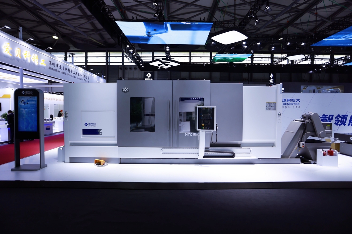SMTCL Universel CNC tourner machine à tourner HTC63Qm Max. Tourner Diamètre 600mm CNC centre de tourner