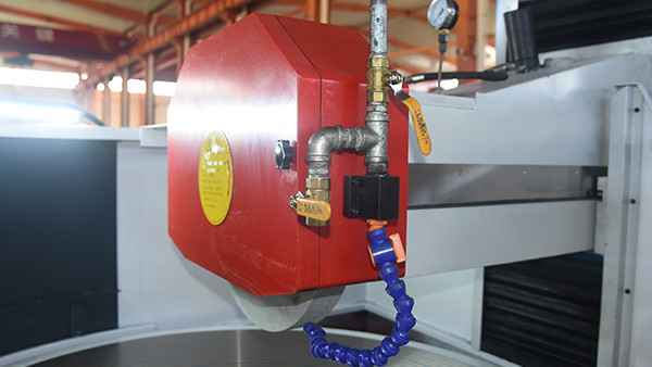 Machine de meulage de surface horizontale avec table ronde rotative HDM380 Machine de meulage à commande PLC