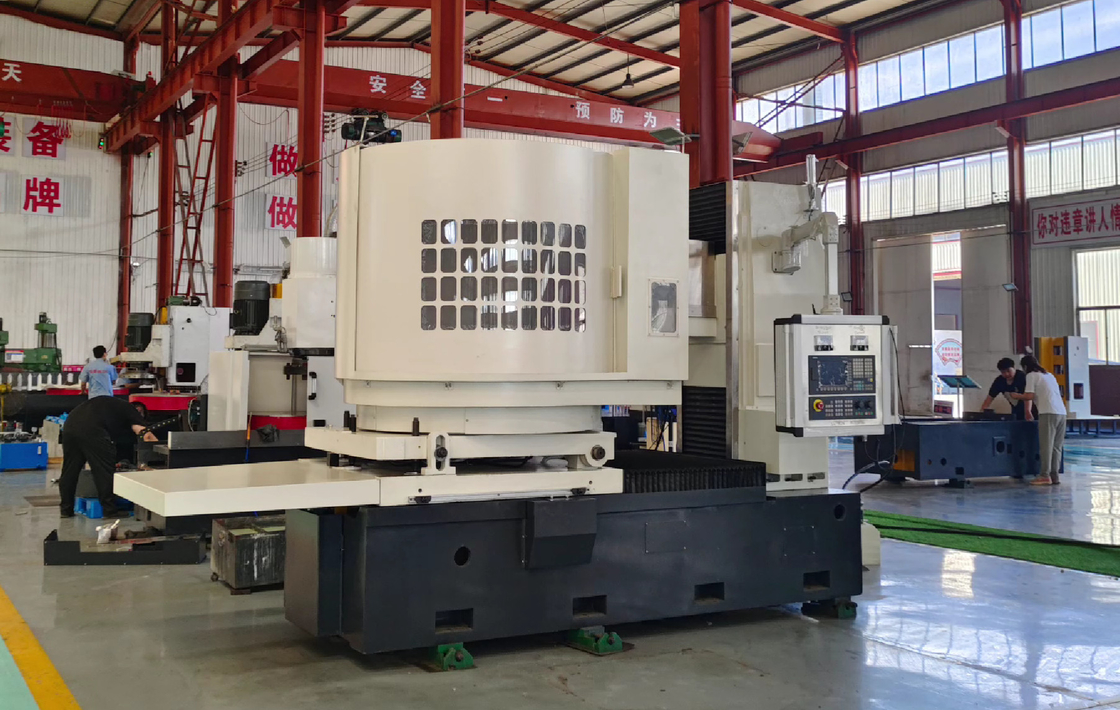 Machine de meulage de surface horizontale avec table ronde rotative HDM380 Machine de meulage à commande PLC