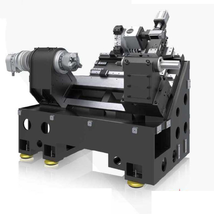 FANUC Le tour CNC à haute rigidité et à couple élevé HTC40B 45 degrés