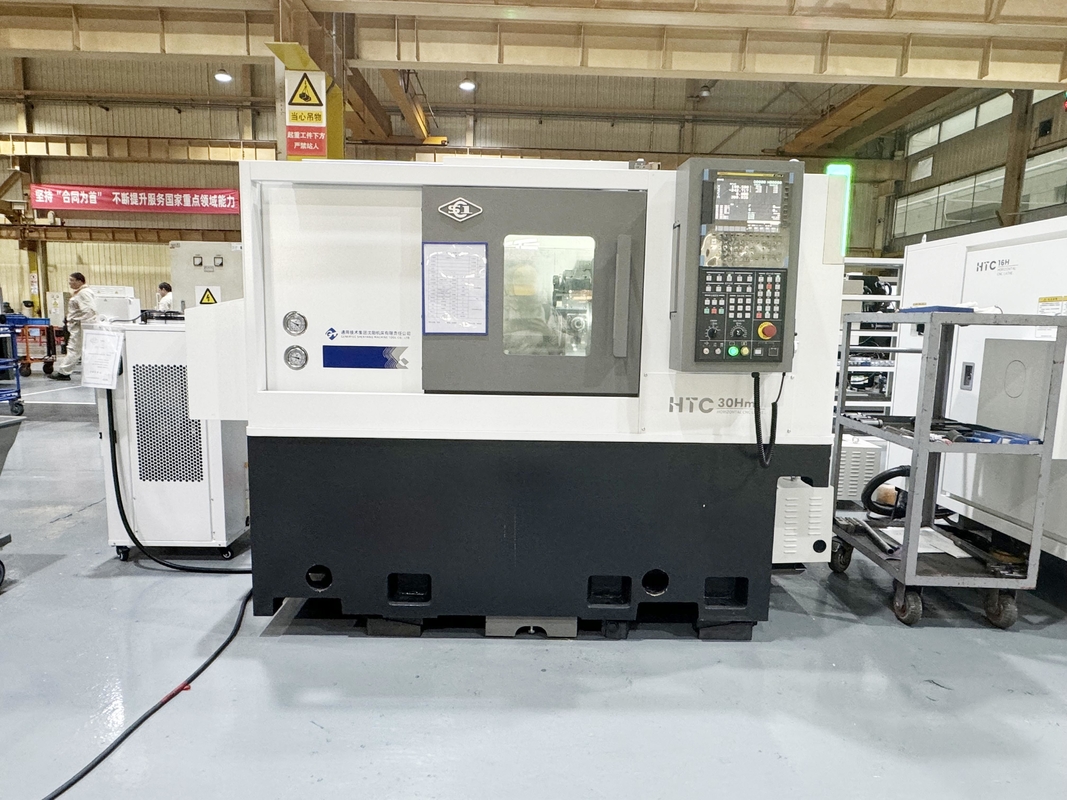 SMTCL Centre de tournage horizontal HTC30Hm 12 stations horizontales tourelle de puissance CNC tourneuse
