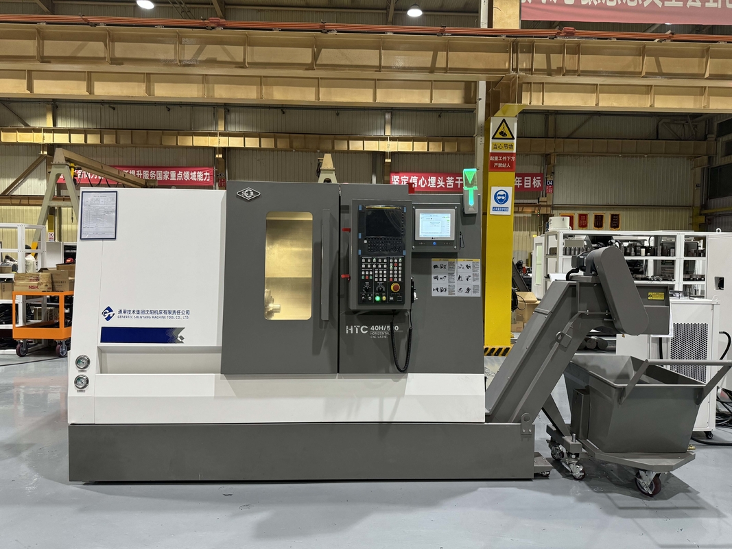 SMTCL tour CNC horizontal HTC40H/500 Mandrels automobiles Arbre moteur Arbre de roulement Traitement tour CNC
