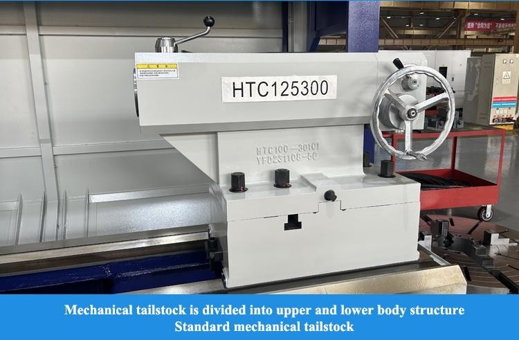 SMTCL tour CNC lourd 5000mm HTC125500 Lit plat horizontal tour CNC lourd à tourner