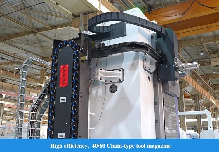 La machine de fraisage horizontale SMTCL TK6511 est une machine de fraisage CNC