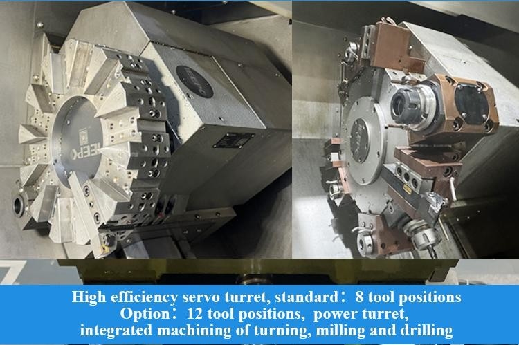 SMTCL tour CNC horizontal HTC40H/500 Mandrels automobiles Arbre moteur Arbre de roulement Traitement tour CNC