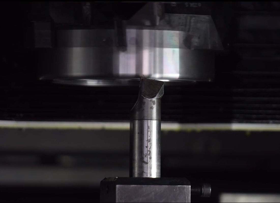 Le tour vertical inversé IVT45 à pinceau à attrape automatique de chargement et de déchargement