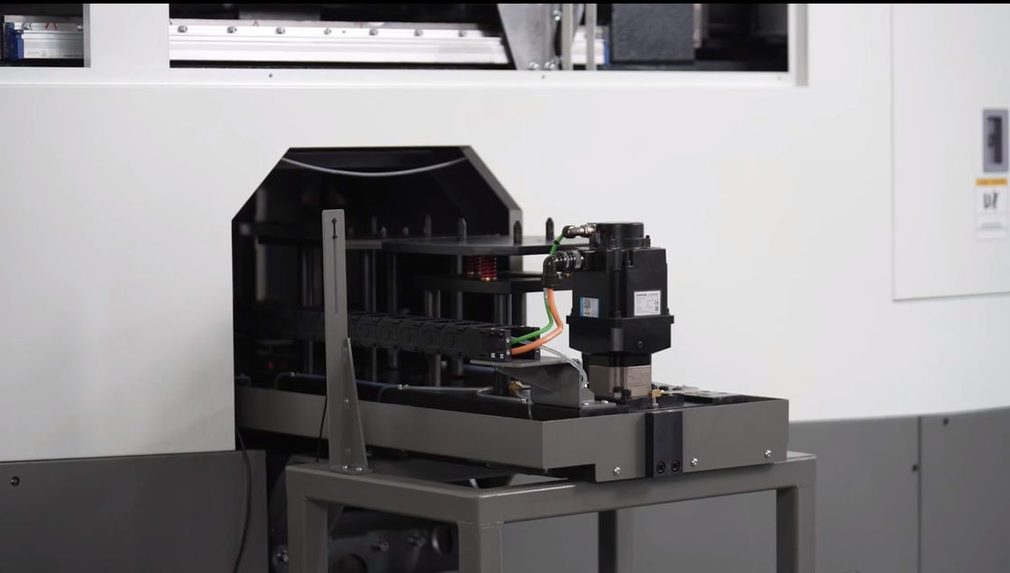 Le tour vertical inversé IVT45 à pinceau à attrape automatique de chargement et de déchargement