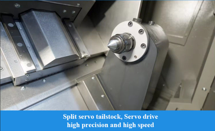 SMTCL Système Fanuc polyvalent Tour CNC T5.2-500Q Traitement des métaux Tante CNC à lit incliné