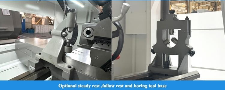 Le tour horizontal de haute précision SMTCL CAK5085 tour de coupe de métal SMTCL machine à tour CNC à lit plat