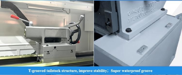 Le tour horizontal de haute précision SMTCL CAK5085 tour de coupe de métal SMTCL machine à tour CNC à lit plat