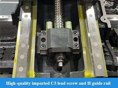 Centre de tournage CNC à rail rigide à haute rigidité HTC40Sm A2-8 Spindle Centre de tournage CNC à coupe lourde