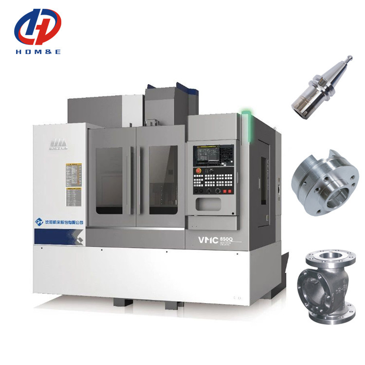 VMC 850 1000 1100Q Machine à fraisage CNC à trois axes Système FANUC Centre d'usinage vertical CNC