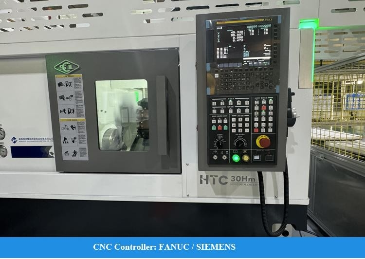 SMTCL Centre de tournage horizontal HTC30Hm 12 stations horizontales tourelle de puissance CNC tourneuse